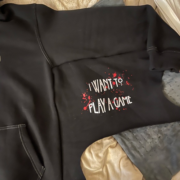 Jigsaw Halloween embroidered hoodie - Picture 4 of 6